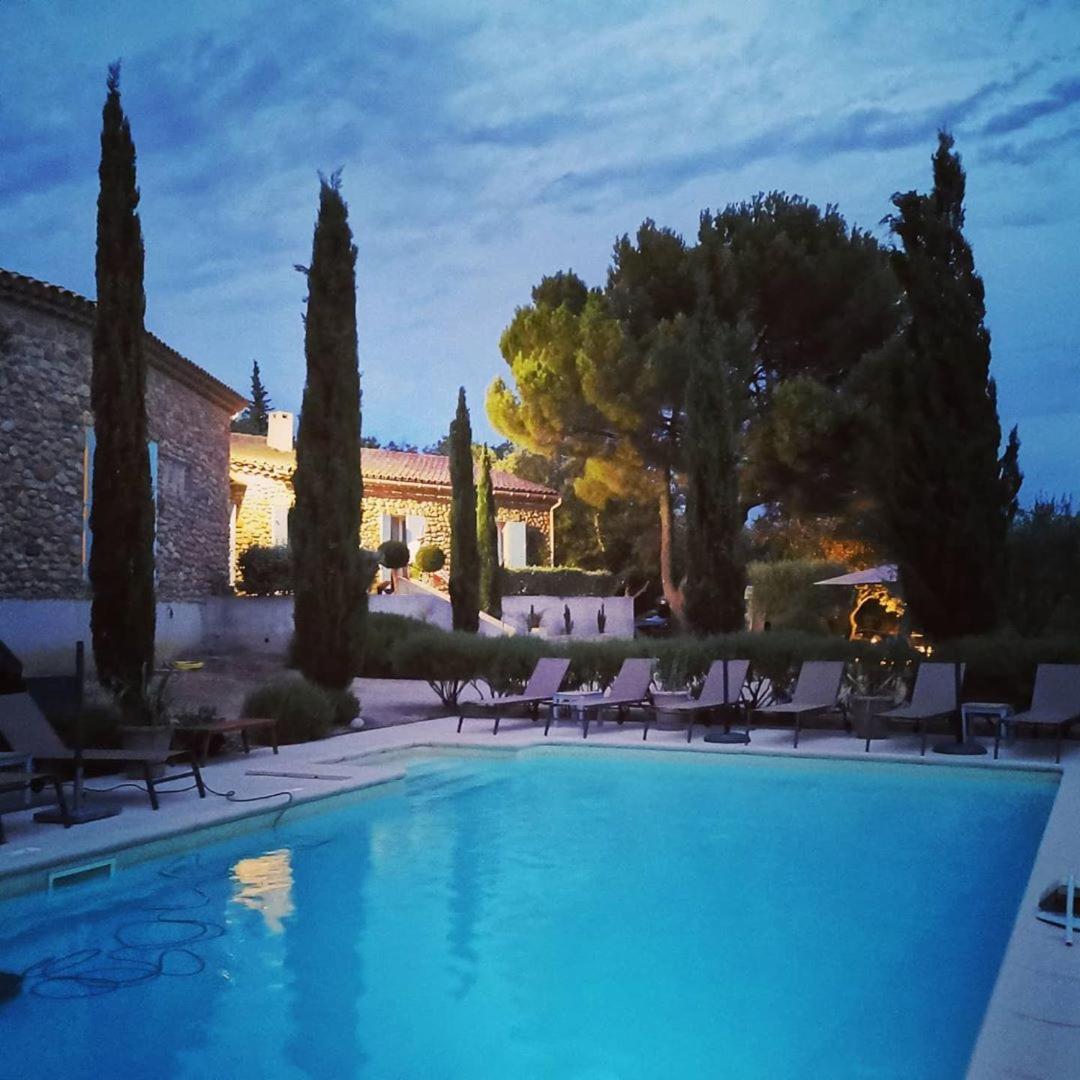 La Fontaine Au Loup Hotel Saint-Maurice-sur-Eygues Bagian luar foto
